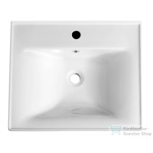 AQUALINE SAVA 55 kerámiamosdó, 55x46x16,5cm 2055