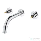 Grohe ATRIO PRIVATE falsík alatti mosdó csaptelep 18 cm-es kifolyóval,fogantyú és belső egység nélkül,Króm 20587000