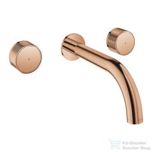   Grohe ATRIO PRIVATE falsík alatti mosdó csaptelep 18 cm-es kifolyóval,leeresztő és belső egység nélkül,Warm Sunset 20589DA0