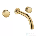 Grohe ATRIO PRIVATE falsík alatti mosdó csaptelep 18 cm-es kifolyóval,leeresztő és belső egység nélkül,Cool Sunrise 20589GL0