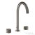 Grohe ATRIO PRIVATE 3 üléses mosdó csaptelep automata leeresztővel,Brushed Hard Graphite 20595AL0