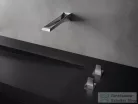 Grohe ALLURE Brilliant Icon 3D 3 lyukas fali mosdó csaptelep, leeresztő nélkül, Steel 20608SD0