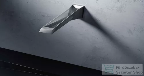 Grohe ALLURE Brilliant Icon 3D 3 lyukas fali mosdó csaptelep, leeresztő nélkül, Steel 20608SD0