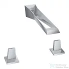 Grohe ALLURE Brilliant Icon 3D 3 lyukas fali mosdó csaptelep, leeresztő nélkül, Steel 20608SD0