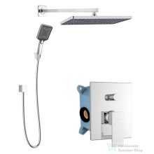   Kielle ARKAS I falsík alatti zuhanyrendszer fejzuhannyal, belső egységgel, króm 20611SP20