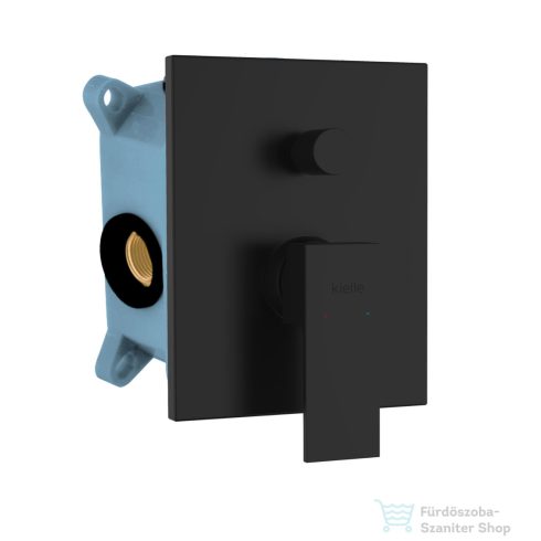 Kielle ARKAS I falsík alatti zuhanyrendszer fejzuhannyal, belső egységgel, matt fekete 20611SP24