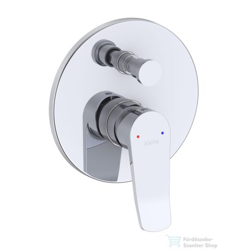 Kielle Nefia falsík alatti zuhanyrendszer,rudas zuhanyszettel, fejzuhannyal, belső egységgel, króm 20627SP40