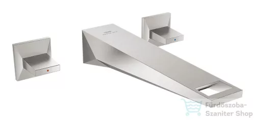 GROHE ALLURE BRILLANT falsík alatti mosdó csaptelep 21 cm-es kifolyóval,alaptest nélkül,Supersteel 20629DC0