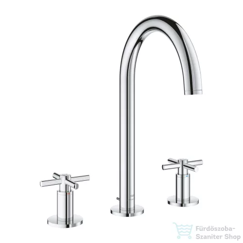 Grohe ATRIO 3 üléses mosdó csaptelep automata leeresztővel,Króm 20643000