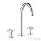 Grohe ATRIO 3 üléses mosdó csaptelep automata leeresztővel,Króm 20643000