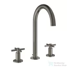 Grohe ATRIO 3 üléses mosdó csaptelep automata leeresztővel,Brushed Hard Graphite 20643AL0