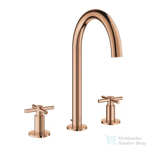 Grohe ATRIO 3 üléses mosdó csaptelep automata leeresztővel,Warm Sunset 20643DA0
