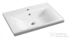 AQUALINE SAVA 65 kerámiamosdó, 65x46x16,5cm 2065