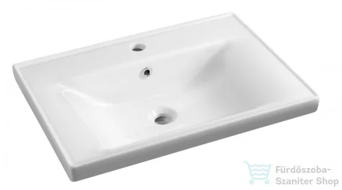AQUALINE SAVA 65 kerámiamosdó, 65x46x16,5cm 2065
