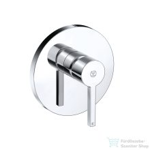   Kludi NOVA FONTE Puristic falsík alatti zuhany csaptelep belső egység nélkül, króm 206550515