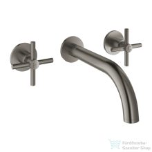   Grohe ATRIO falsík alatti mosdó csaptelep 18 cm-es kifolyóval,leeresztő és belső egység nélkül,Brushed Hard Graphite 20661AL0