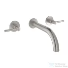 Grohe ATRIO falsík alatti mosdó csaptelep 18 cm-es kifolyóval,leeresztő és belső egység nélkül,Supersteel 20662DC0