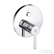   Kludi NOVA FONTE Puristic falsík alatti kád/zuhany csaptelep belső egység nélkül, króm 206630515