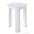 AQUALINE TRIO fürdőszobai szék, átm:33x4cm, fehér (2072)