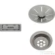 Blanco InFino szett 1 medencéhez satin platinum 207406