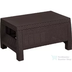 Curver Corfu II kerti asztal barna 207786