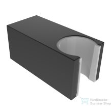 Kielle kézizuhany tartó, szögletes, matt fekete 20901034