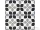 Delconca FRAMMENTI Azzurro Fiore FR-2, 20x20 cm-es padlólap, 20FR02FI