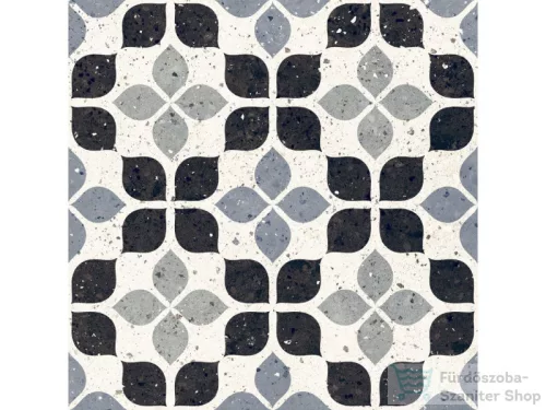 Delconca FRAMMENTI Azzurro Fiore FR-2, 20x20 cm-es padlólap, 20FR02FI