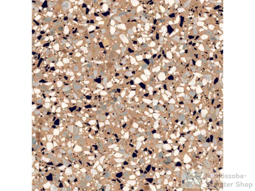 Delconca FRAMMENTI Azzurro Terracotta Micro FR-6, 20x20 cm-es padlólap, 20FR06MI