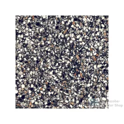   Delconca FRAMMENTI Nero Micro FR-8, 20x20 cm-es padlólap, 20FR08MI