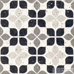   Delconca FRAMMENTI Bianco Fiore FR-10, 20x20 cm-es padlólap, 20FR10FI