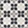 Delconca FRAMMENTI Bianco Fiore FR-10, 20x20 cm-es padlólap, 20FR10FI