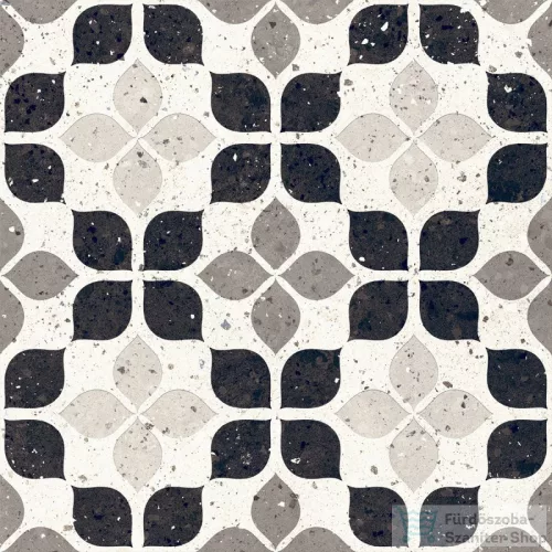 Delconca FRAMMENTI Bianco Fiore FR-10, 20x20 cm-es padlólap, 20FR10FI