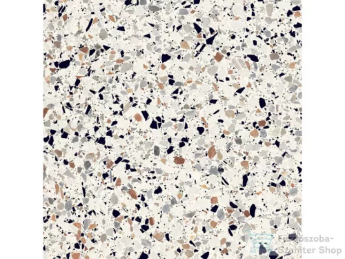 Delconca FRAMMENTI Bianco Micro FR-10, 20x20 cm-es padlólap, 20FR10MI