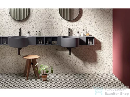 Delconca FRAMMENTI Bianco Micro FR-10, 20x20 cm-es padlólap, 20FR10MI