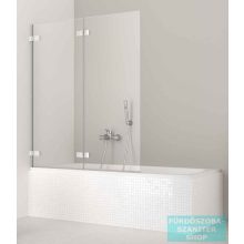 Radaway Arta PND 130 2 részes kádparaván balos 210213-01L