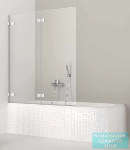 Radaway Arta PND 130 2 részes kádparaván balos 210213-01L