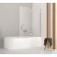 Radaway Arta PND 130 2 részes kádparaván jobbos 210213-01R