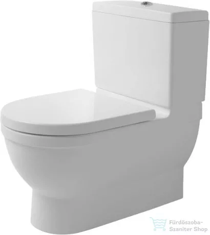 Duravit STARCK 3 Big vario kifolyású monoblokkos wc 6 L,Wondergliss bevonattal,21040900001