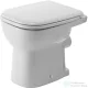 Duravit D-Code hátsó kifolyású, mélyöblítésű álló WCHygieneGlaze mázzal, 21080920002