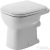 Duravit D-Code hátsó kifolyású, laposöblítésű álló WC HygieneGlaze mázzal,21090920002