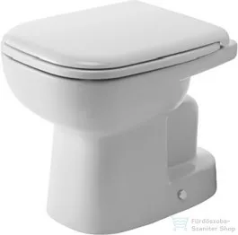 Duravit D-Code alsó kifolyású, mélyöblítésű álló WC HygieneGlaze mázzal,21100120002