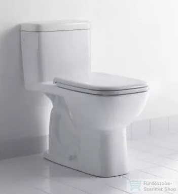 Duravit D-Code alsó kifolyású, mélyöblítésű monoblokkos WC-csésze 21110100002 ( 211101 )