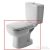 Duravit D-Code alsó kifolyású, mélyöblítésű monoblokkos WC-csésze 21110100002 ( 211101 )