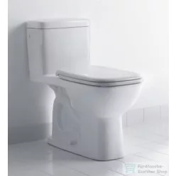   Duravit D-Code alsó kifolyású, mélyöblítésű monoblokkos WC-csésze HygieneGlaze mázzal,21110120002