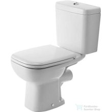  Duravit D-CODE hátsó kifolyású, mélyöblítésű monoblokkos WC-csésze HygieneGlaze mázzal,21110920002
