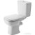 Duravit D-CODE hátsó kifolyású, mélyöblítésű monoblokkos WC-csésze HygieneGlaze mázzal,21110920002