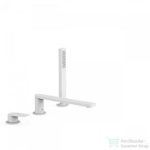   Tres PROJECT-TRES kádtöltő csaptelep, matt fehér 21116103BM