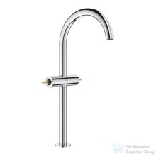   Grohe ATRIO PRIVATE XL magasított mosdó csaptelep fogantyú nélkül,click-clack leeresztővel,Króm 21140000