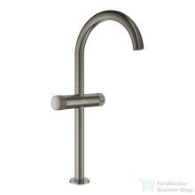   Grohe ATRIO PRIVATE XL magasított mosdó csaptelep click-clack leeresztővel,Brushed Hard Graphite 21142AL0